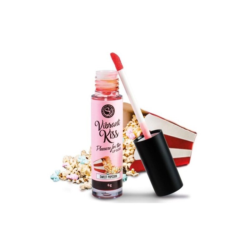 Gloss à lèvres vibrant pop-corn Secret Play