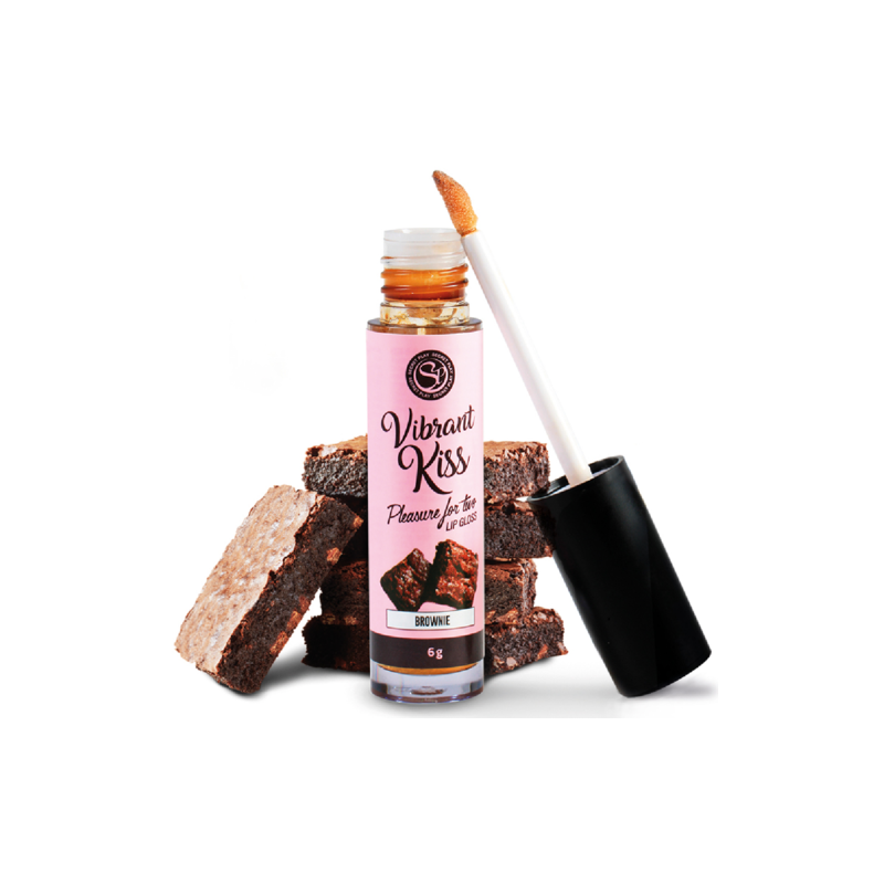 Gloss à lèvres vibrant brownie Secret Play