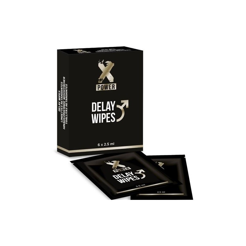Lingettes Delay XPower
