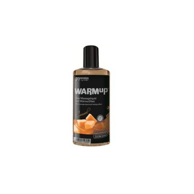 Huile massage caramel Warmup