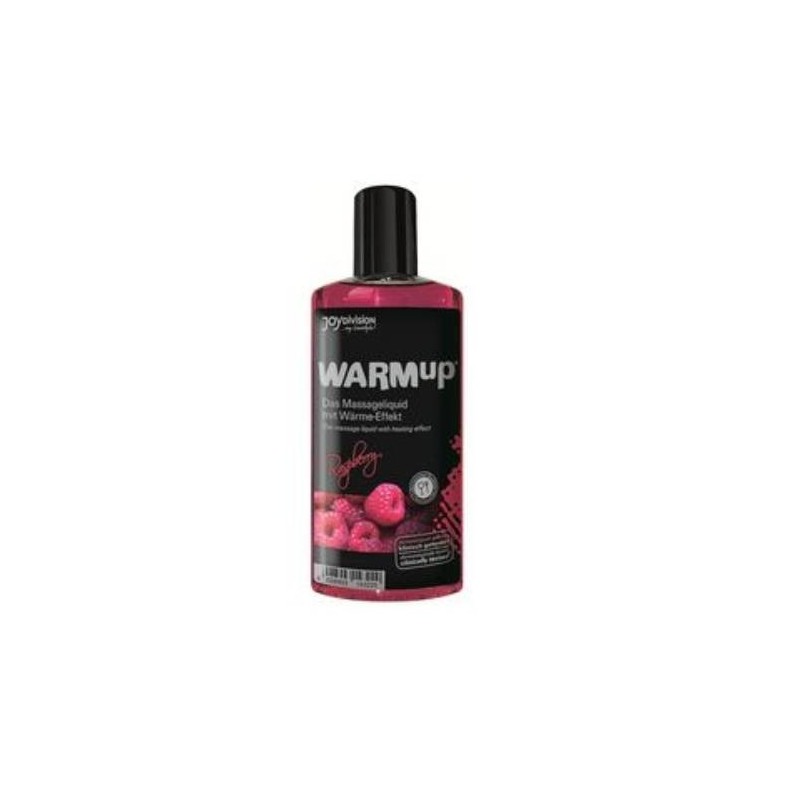 Huile massage framboise Warmup