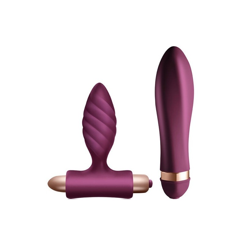 Set Désire vibrateur et plug Climaximum