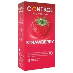 Préservatifs Fraise Adapta Control