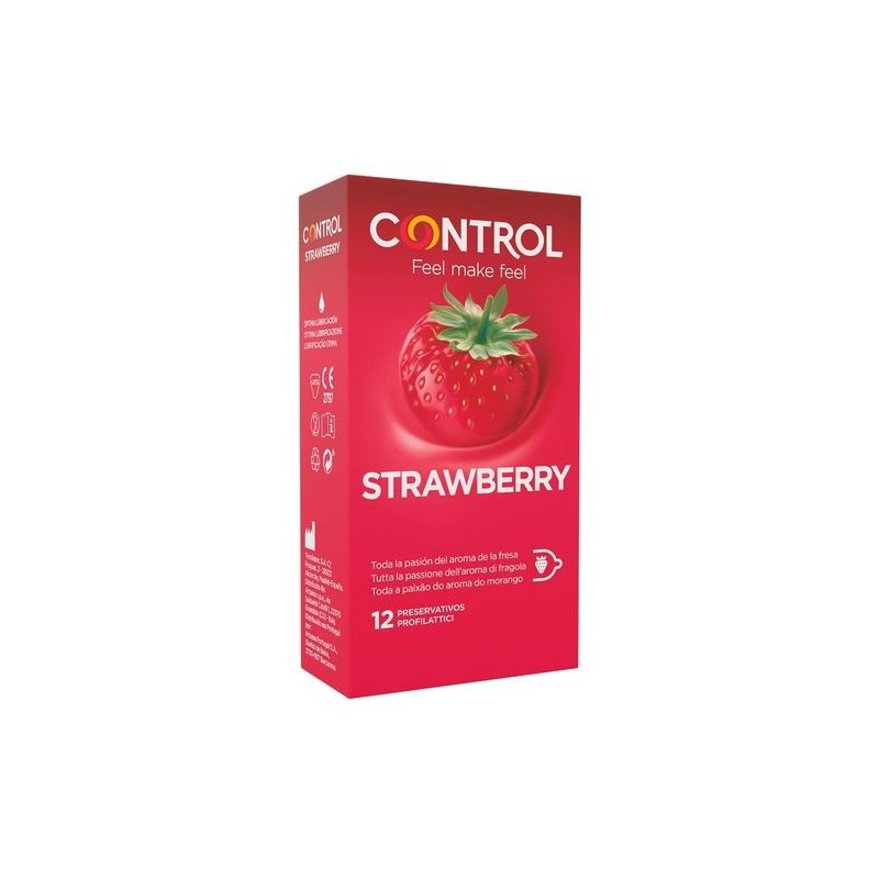 Préservatifs Fraise Adapta Control