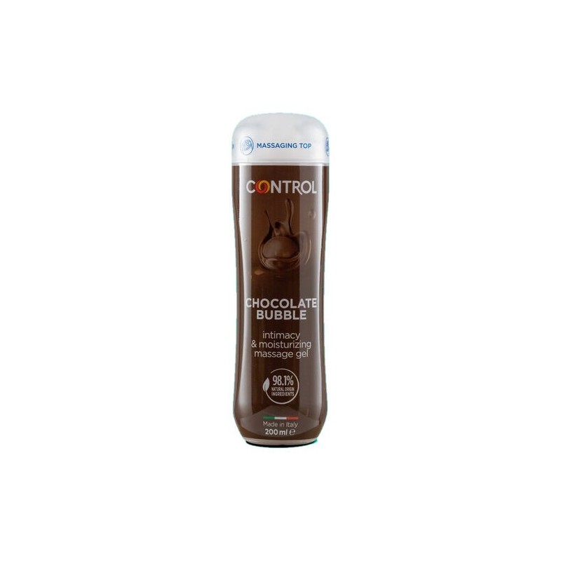 Gel massage chocolat Control