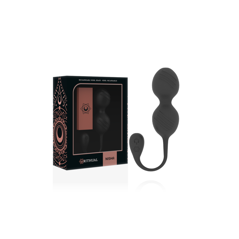 Balles de Kegel Nisha noires Rithual