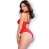 Body dentelle rouge Chilirose