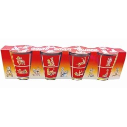 Set de 4 verres à shot Kamasutra