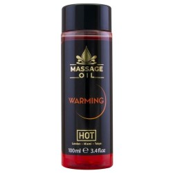 Huile de massage chauffante Hot