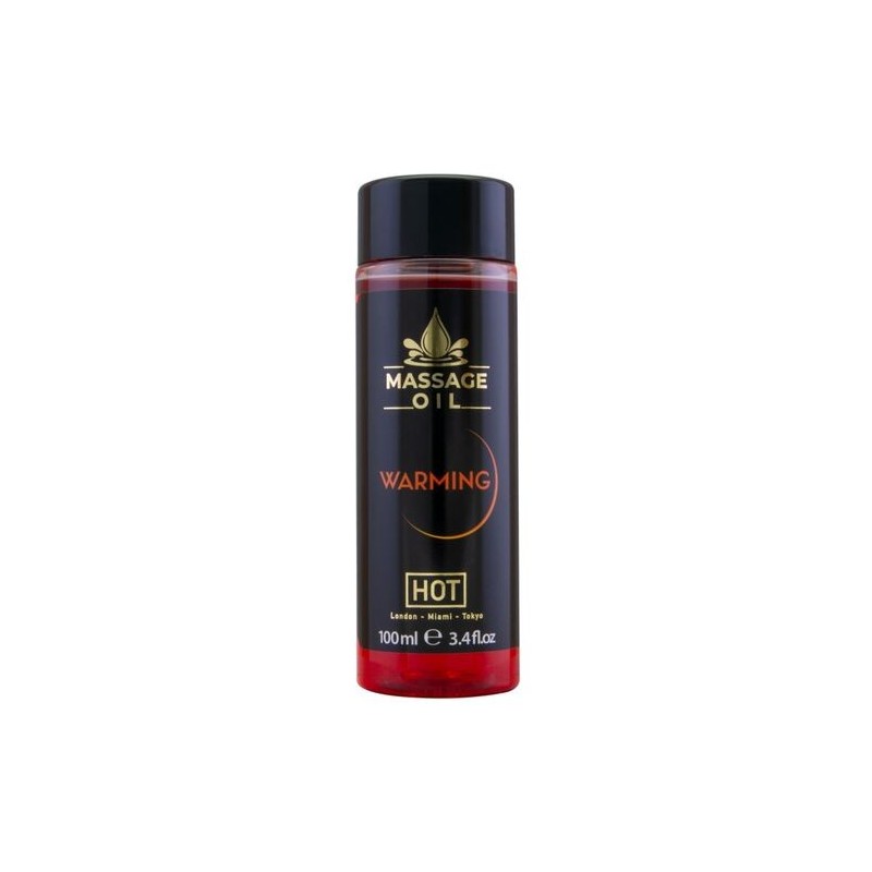 Huile de massage chauffante Hot