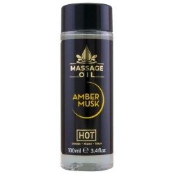 Huile de massage ambre et musc Hot