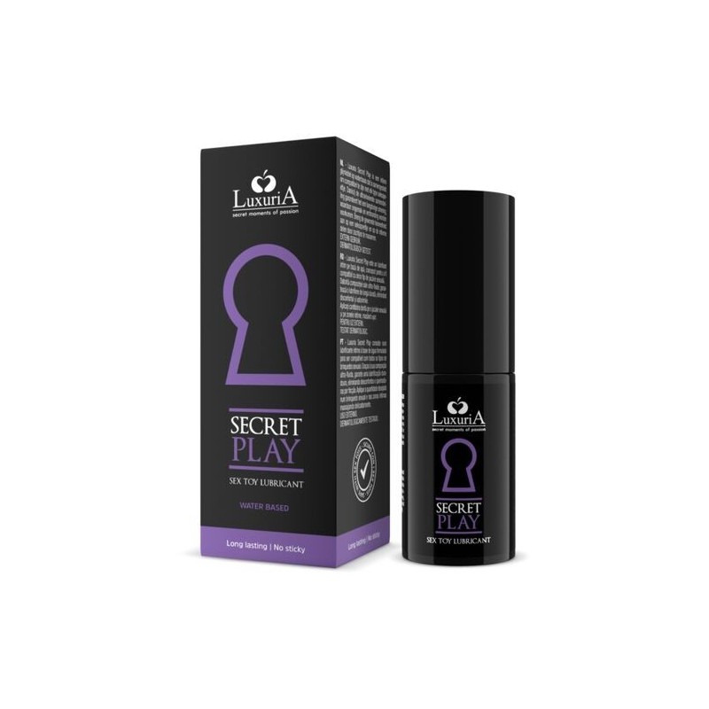 Lubrifiant pour jouets Secret Play Luxuria