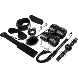 Kit fétichisme BDSM série noire