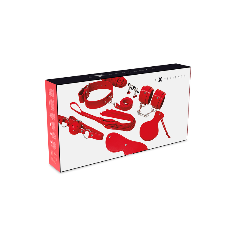 Kit fétichisme BDSM série rouge