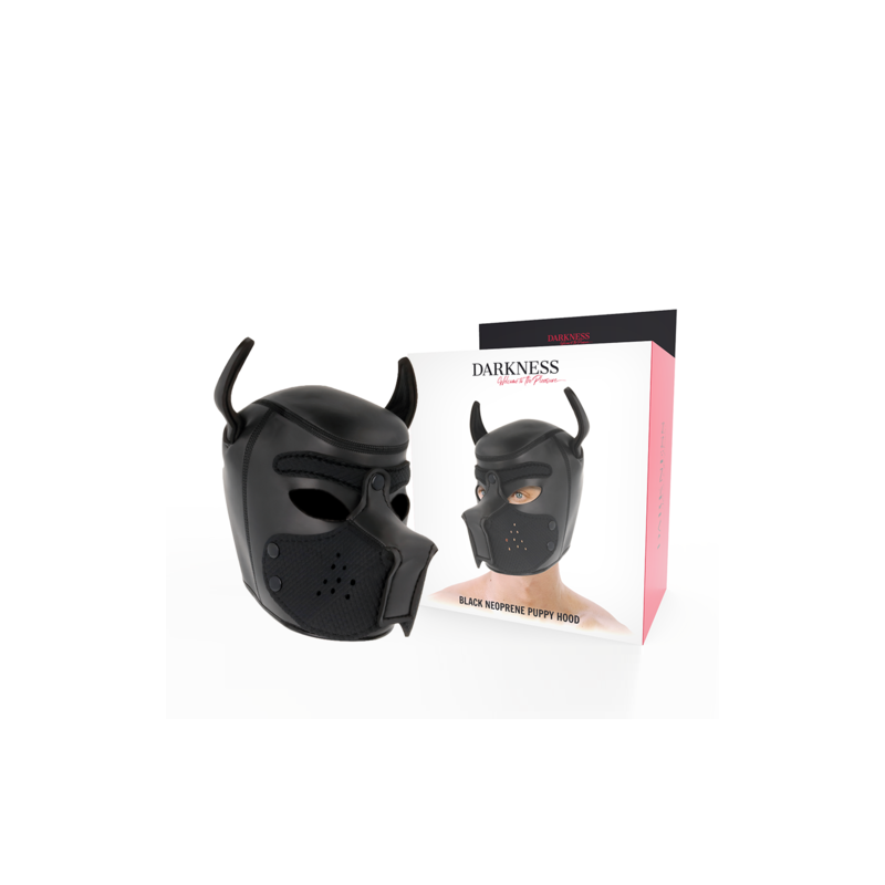 Masque pour chien néoprène Darkness