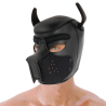 Masque pour chien néoprène Darkness