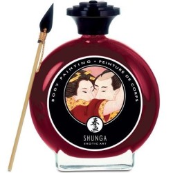Peinture sur corps Fraise Cava Shunga