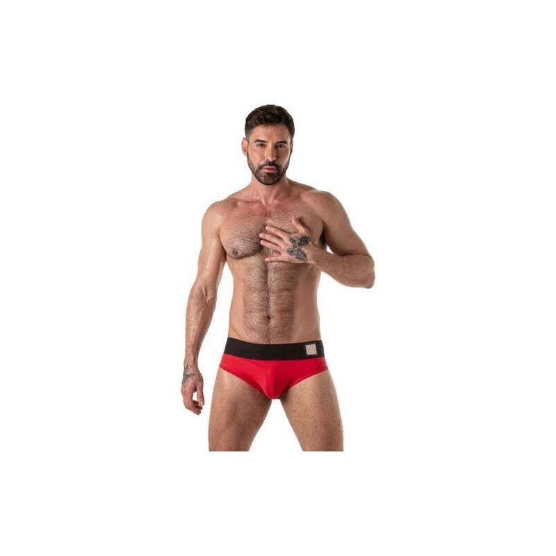 Jock de sport rouge ceinture large Locker Gear