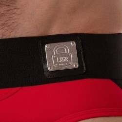 Jock de sport rouge ceinture large Locker Gear