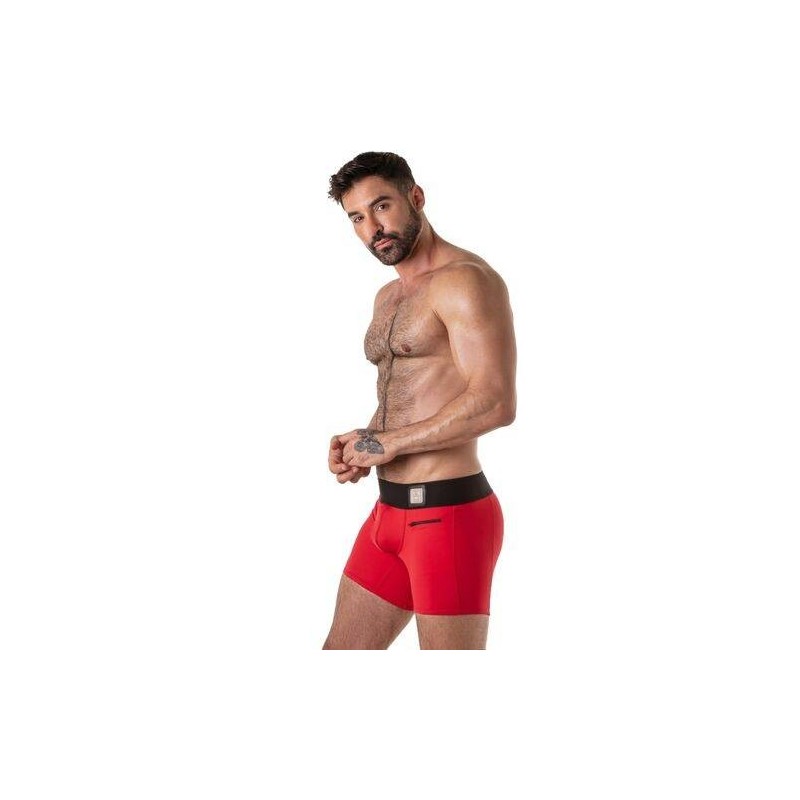 Boxer rouge ceinture large Locker Gear