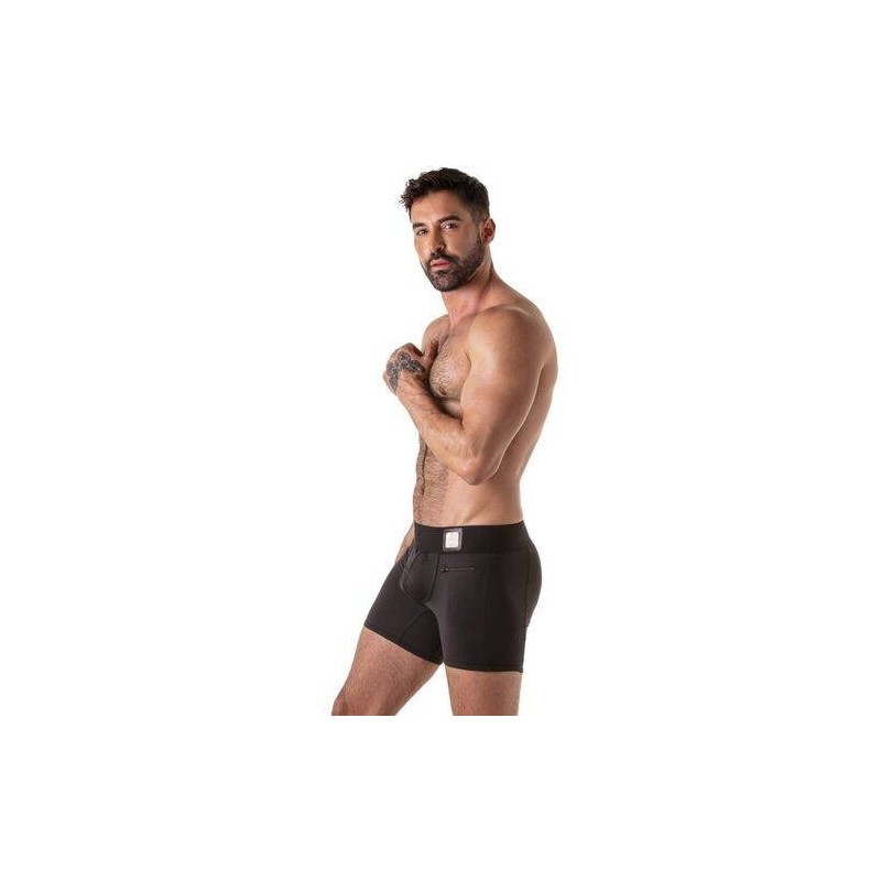 Boxer noir ceinture large Locker Gear