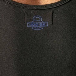 Débardeur noir et bleu Locker Gear