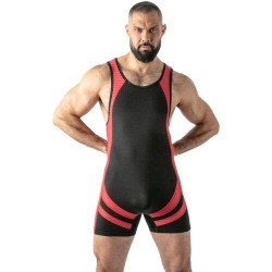 Débardeur noir et rouge Locker Gear