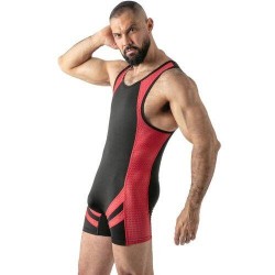 Débardeur noir et rouge Locker Gear