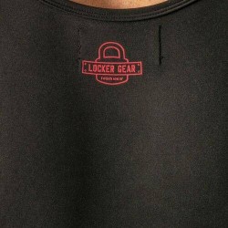 Débardeur noir et rouge Locker Gear