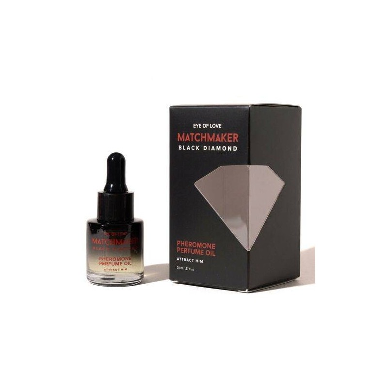 Huile de parfum aux phéromones Diamant noir Eye of Love