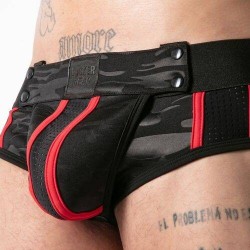 Jockstrap de sport  Full Military Access Rouge Locker Gear