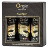 Collection mini Tantrique Huiles massage 3 X 30 ML Orgie