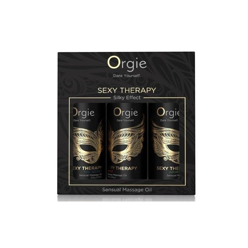 Collection mini Sexy Therapy Huiles massage Orgie
